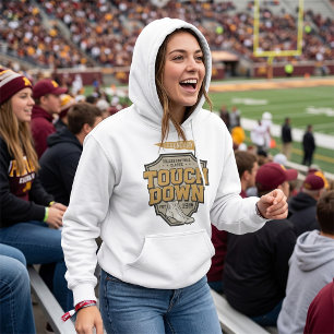 Sudadera Toque Legendario de Fútbol Americano Universitario