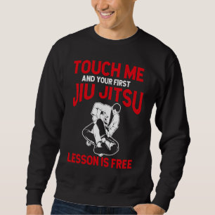 Sudadera Tóqueme y su primera lección de Jiu Jitsu es grati