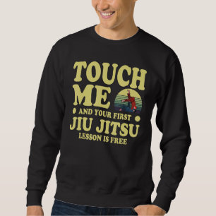 Sudadera Tóqueme y su primera lección de Jiu Jitsu es grati
