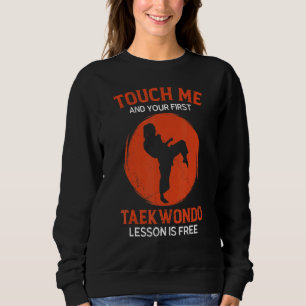Sudadera Tóqueme y su primera lección de Taekwondo es grati