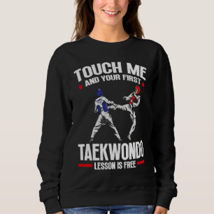 Sudadera Tóqueme y su primera lección de Taekwondo es grati