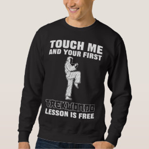 Sudadera Tóqueme y su primera lección de Taekwondo es grati