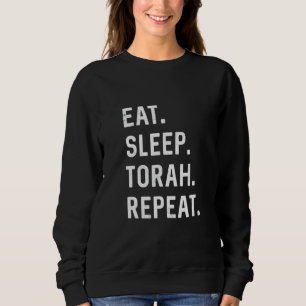 Sudadera Tora de dormir Repetir el Hebreo Matan Torah S