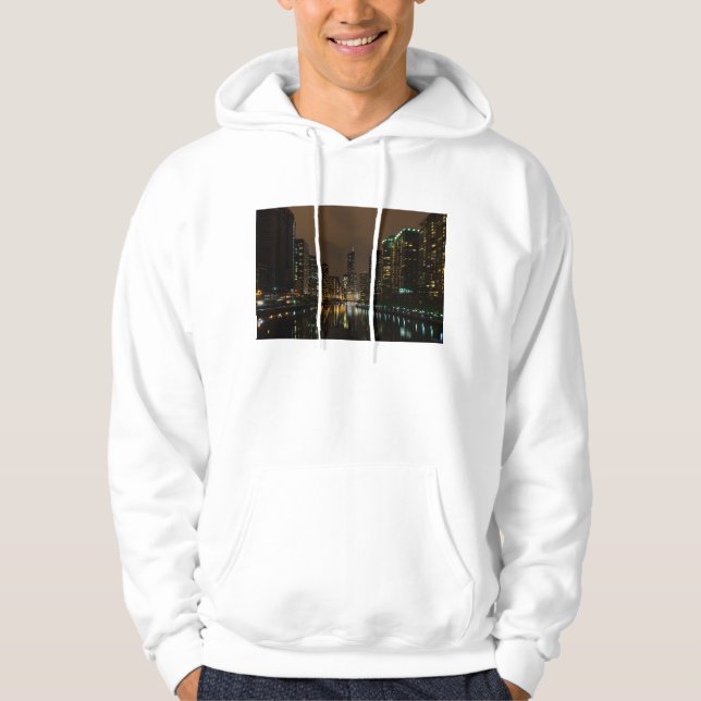 Sudadera Tormenta sobre Chicago (Anverso)