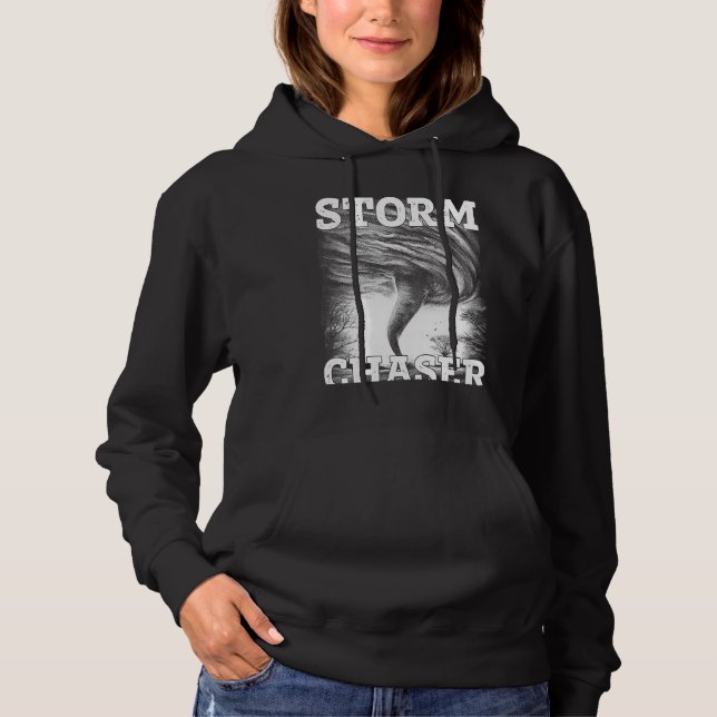 Sudadera Tormenta Tornado Twister Y El Clima Huracán Chaser (Anverso)