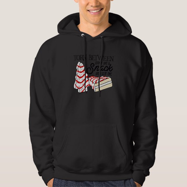 Sudadera Torn Between Looking Like A Snack And Eating One (Anverso)