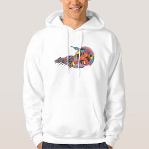 Sudadera Tornado Rojo En Movimiento Viento