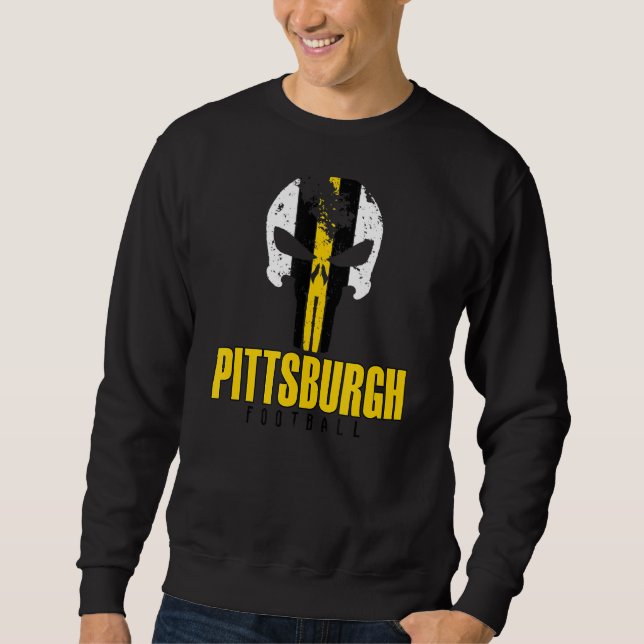 Sudadera Torneo de Pittsburgh Varsity Style Retro (Anverso)