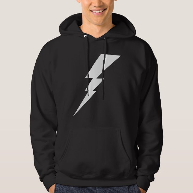 Sudadera Tornillo Lightning blanco (Anverso)