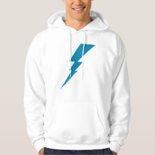 Sudadera Tornillo relámpago azul