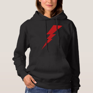 Sudadera Tornillo relámpago rojo