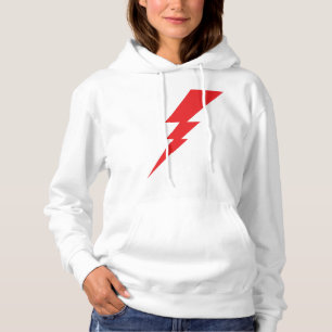 Sudadera Tornillo relámpago rojo