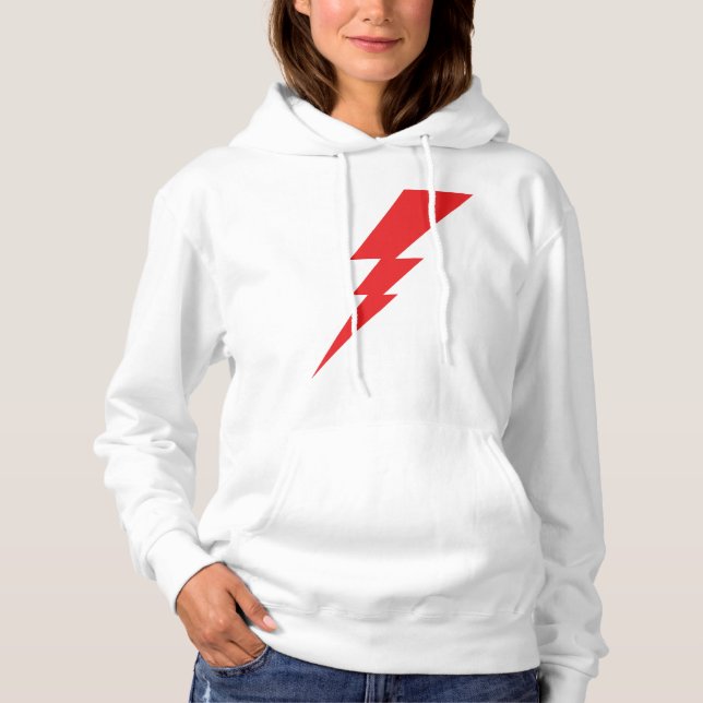 Sudadera Tornillo relámpago rojo (Anverso)