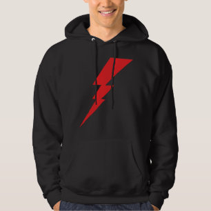 Sudadera Tornillo relámpago rojo