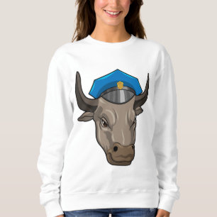 Sudadera Toro como policía