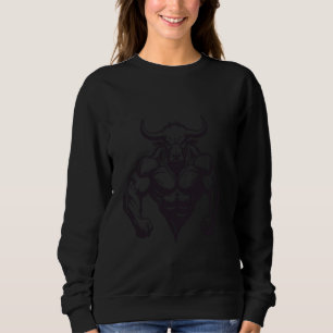 Sudadera Toro con músculos Taurus Bodybuilding Gym