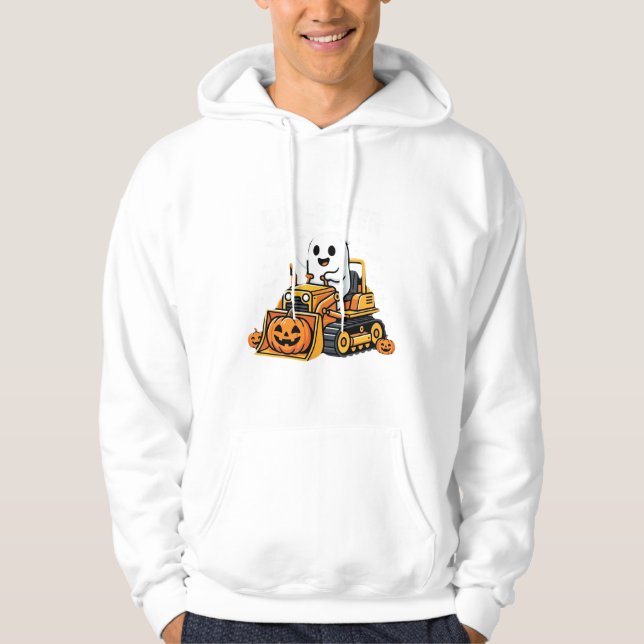 Sudadera Toro Dozer Fantasma de Halloween_1 (Anverso)