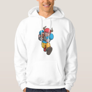 Sudadera Toro en deportes con fútbol y casco