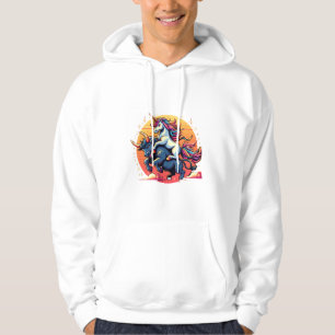 Sudadera Toro montando unicornio niños niñas hombres mujere