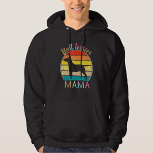 Sudadera Toro Terrier Mama Colorful Bult Vintage Retro Sun