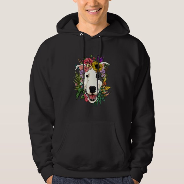 Sudadera Toroide Floral de Terrier Botánico Planta Flor Bul (Anverso)