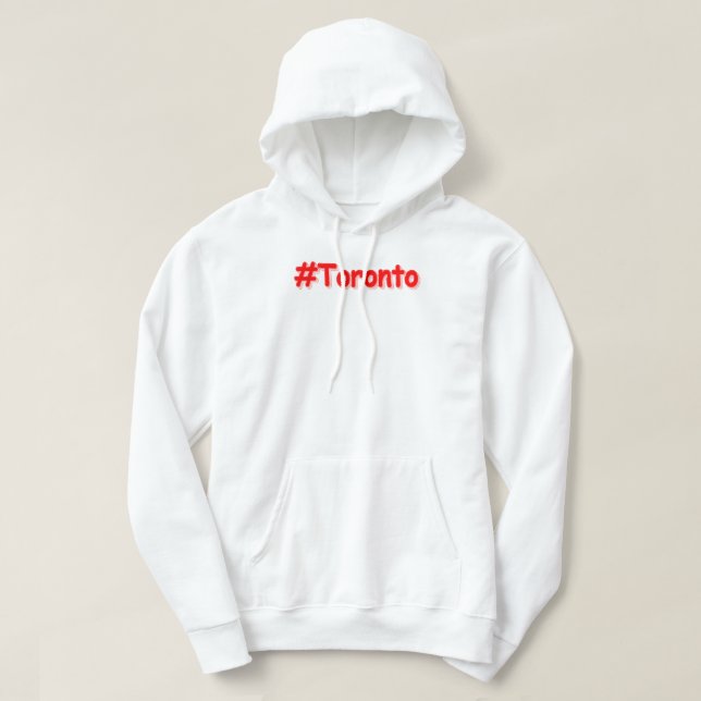 Sudadera "Toronto" Diseño Cuto. ¡Hazte con una en Zazzle (Diseño del anverso)