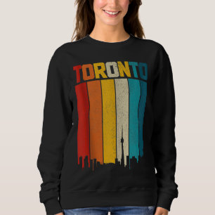 Sudadera Toronto Silueta Gay Vintage Retro Ontario Canadá