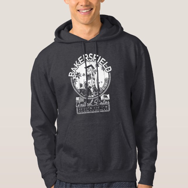 SUDADERA TORRE DE RELOJ MEMORIAL BAKERSFIELD CALIFORNIA (Anverso)