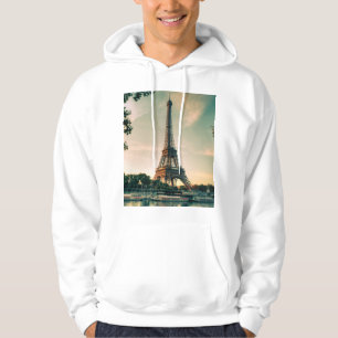 Sudadera Torre Eiffel arrojar almohada