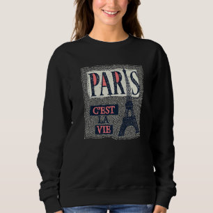 Sudadera Torre Eiffel C'est La Vie Paris
