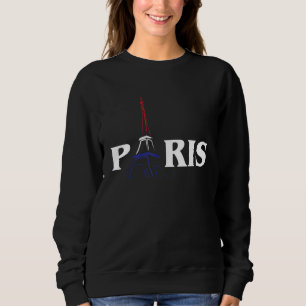 Sudadera Torre Eiffel París Francia Amor Francés