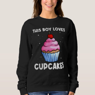 Sudadera Torta Cuta Para Niños Baker Baking Cupcake