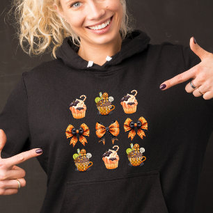 Sudadera Torta de coqueta de Halloween y cinta de opciones