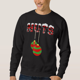 Sudadera Torta de nueces graciosas coincidiendo con el golp