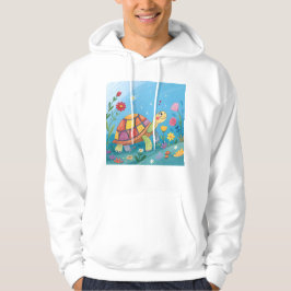 Sudadera Tortuga bebé dibujada