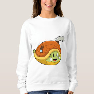 Sudadera Tortuga con caparazón como casa