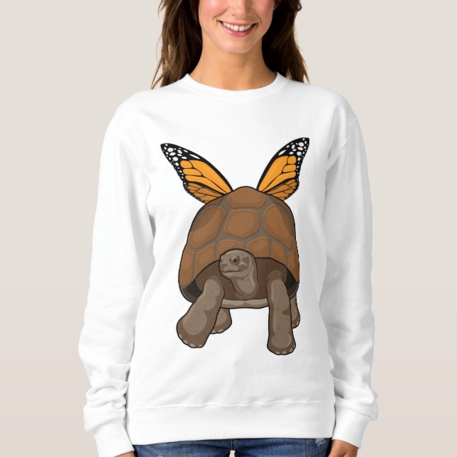 Sudadera Tortuga con colores arcoiris (Anverso)