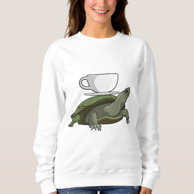 Sudadera Tortuga con té (Anverso)