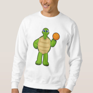 Sudadera Tortuga de baloncesto con baloncesto