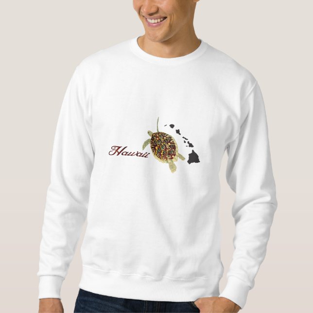 Sudadera Tortuga de Hawaii de la bahía de Hanauma (Anverso)