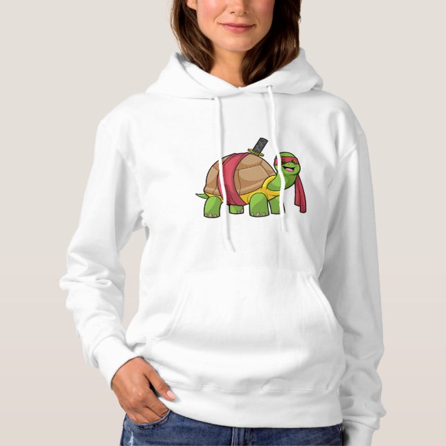 Sudadera Tortuga en artes marciales con espada (Anverso)