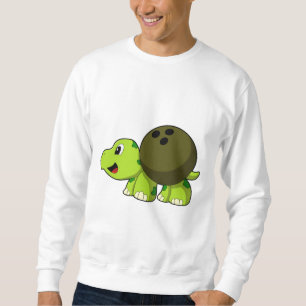 Sudadera Tortuga en el Bowling con bolas