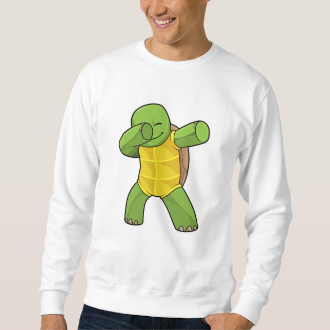 Sudadera Tortuga en Hip Hop Dance Dab (Anverso)