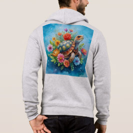 Sudadera Tortuga floral