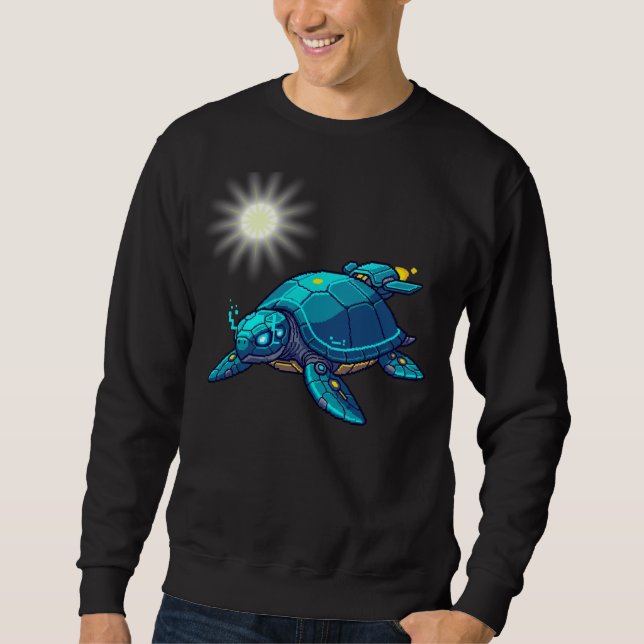 Sudadera Tortuga Futurista (Anverso)