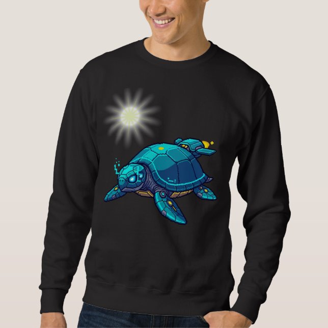 Sudadera Tortuga Futurista (Anverso)