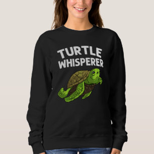 Sudadera Tortuga Graciosa Para Hombres Mujeres Mar Agua De 