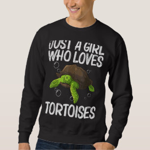 Sudadera Tortuga Guay Para Chicas Niños Reptiles De Tierra 