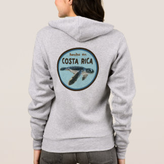 Sudadera Tortuga marina bebé, Hecho en Costa Rica hoodie ti