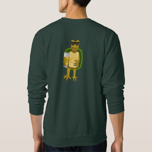 Sudadera Tortuga sedienta (Reverso)